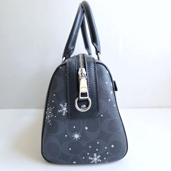 Coach Snowflake Rowan Satchel - Picture 3 of 15
